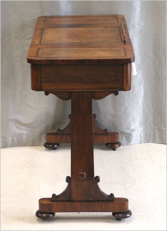 3036 Small Antique William IV Library Table (5)